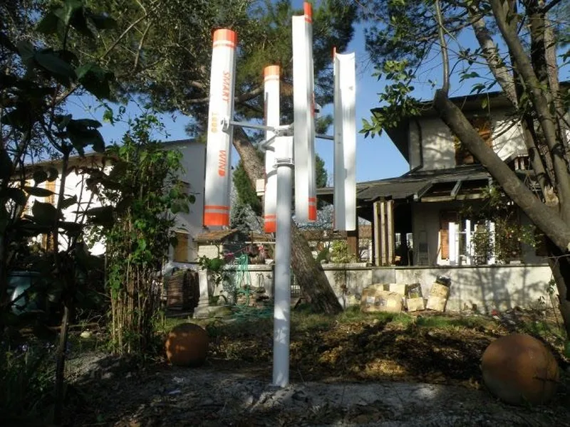 Micro-aerogenerador vertical