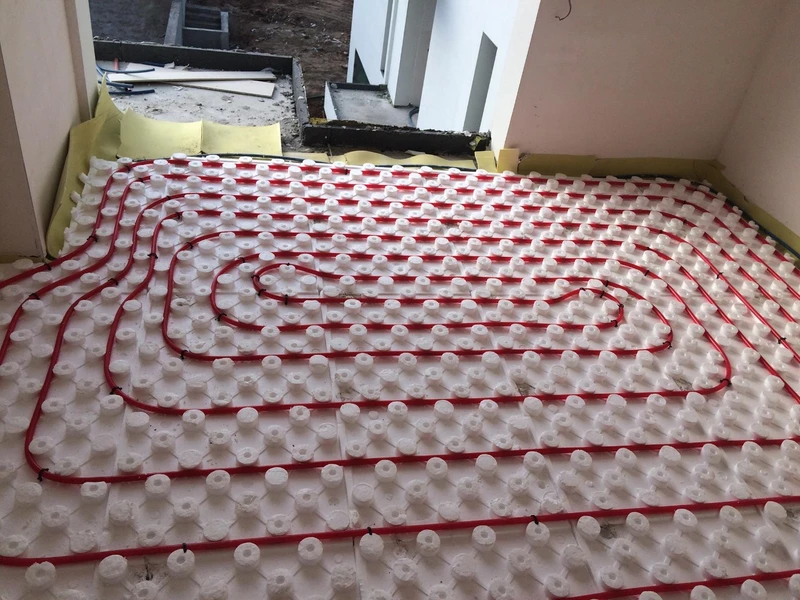 Tuberías panel aislante